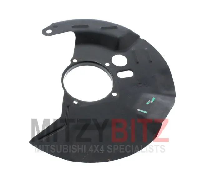 Brake Disc Cover Front Left Mitsubishi Pajero Shogun V13V Mk2 3.0