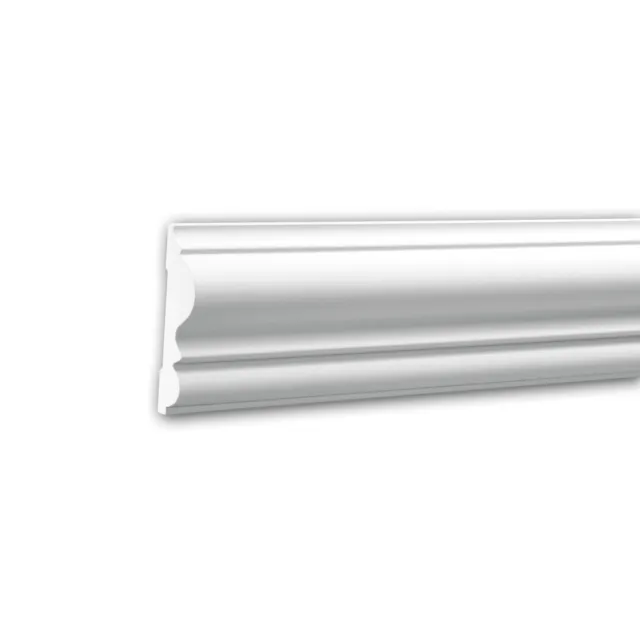 PROFHOME 151303F barra flexible de pared y friso barra de estuco barra decorativa 2 m