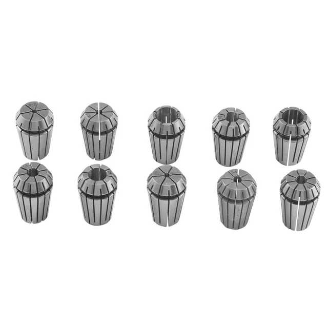 10pcs ER20 Precision Spring Collet Set CNC Milling Lathe Tool ER20 Spring CollL2