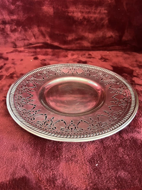 バタークーラー M.Benedict USA / QUADRUPLE PLATE ANTIQUE M S Benedict Quadruple Silver Plate Serving Bowl Candy