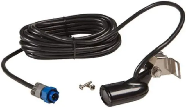 Lowrance 000-0106-72 Transom-Mount 83/200 Khz Skimmer Transducer with Built-In