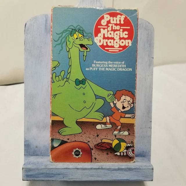 PUFF THE MAGIC Dragon VHS Tape 1978 Movie Video Cartoon Burgess ...