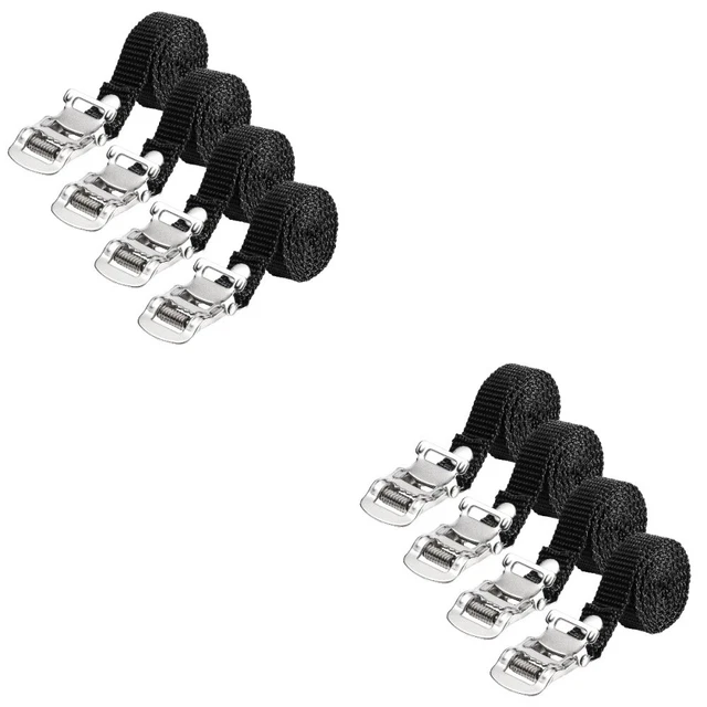 2 PCS Toe Clips Bike Pedal Strap Bike Pedals Bikes Bikes Aluminum Alloy