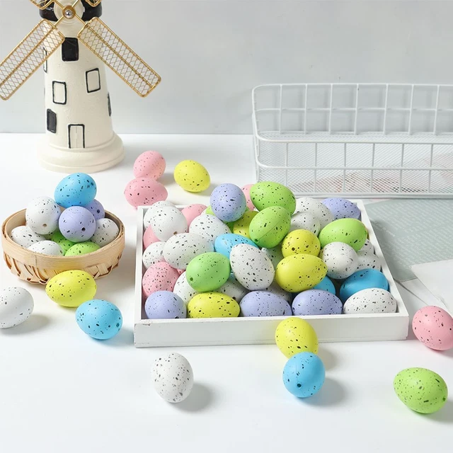 de Pâques Oeufs de pigeon peint Artisanat de bricolage Oeufs de Pâques