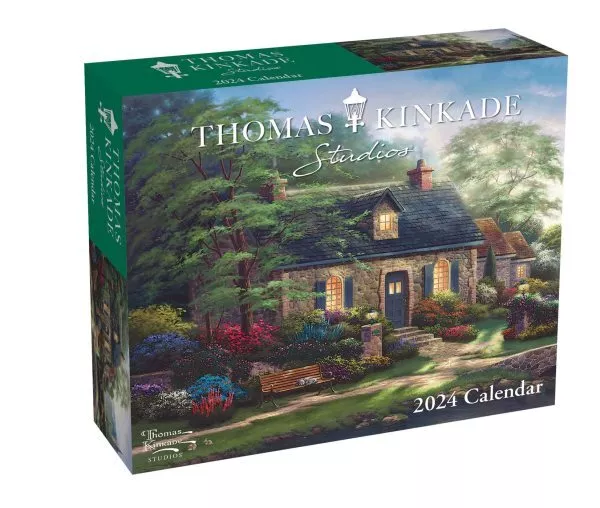 THOMAS KINKADE STUDIOS 2024 Calendar, Paperback by Kinkade, Thomas