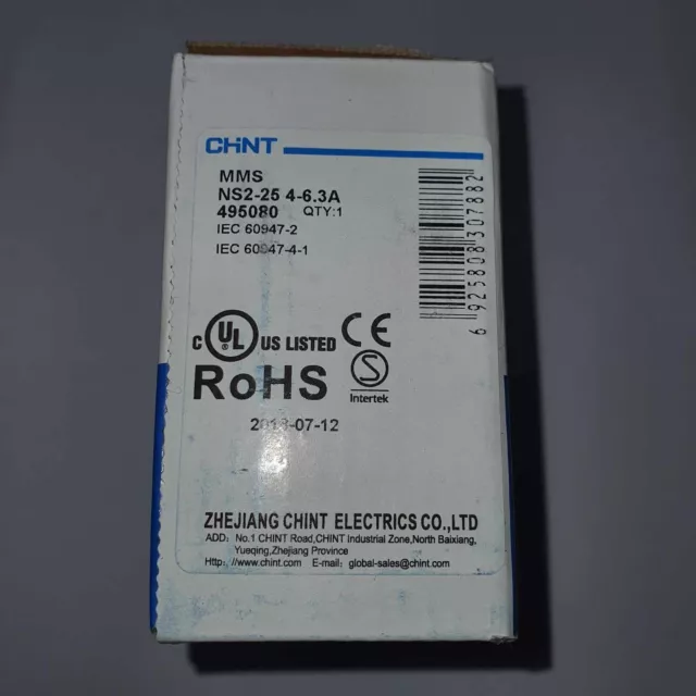 Chint - Motor Starter, 4A to 6.3A Rated Current