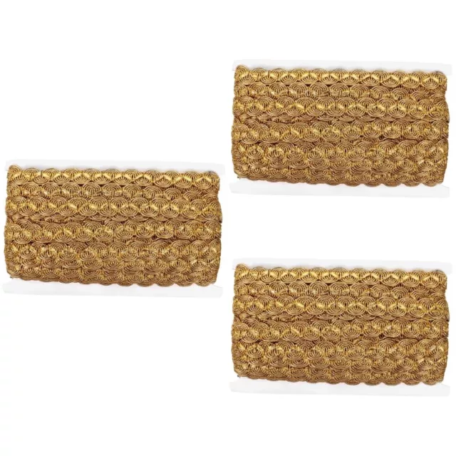 3 Pack Wavy Sequin Lace Kid Presents Hair Headbands Clothing Accessories