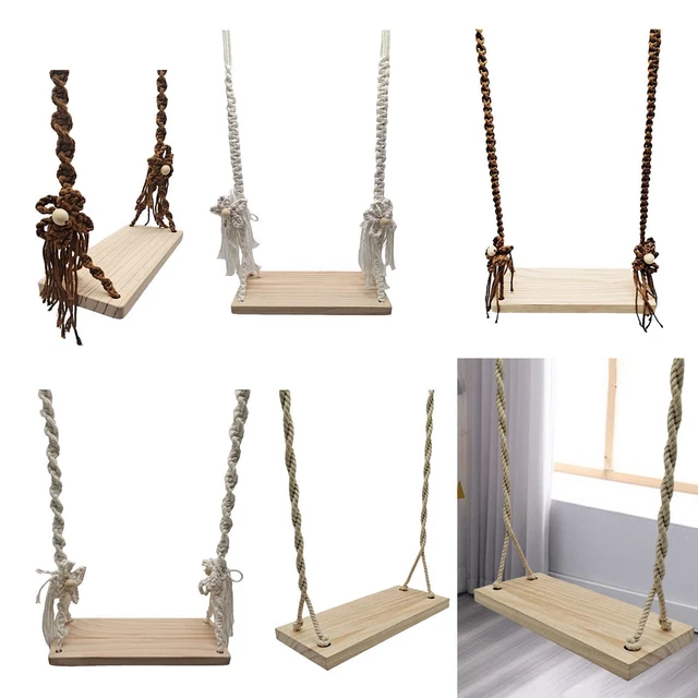 Accessoires de photographie nouveau- balançoire chaise en bois posant bébé
