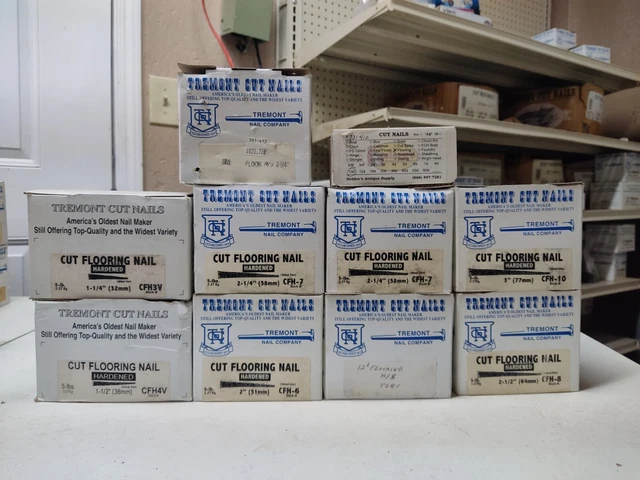 Lot Tremont Cut Nails : Cut Flooring