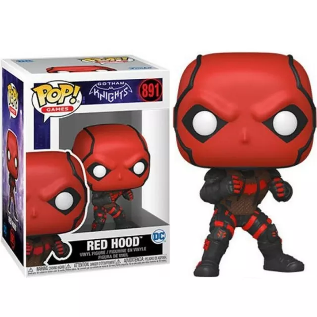 Funko Pop ! Games Gotham Knights - Red Hood (891) Vinyl Figure Dc Comics 9Cm