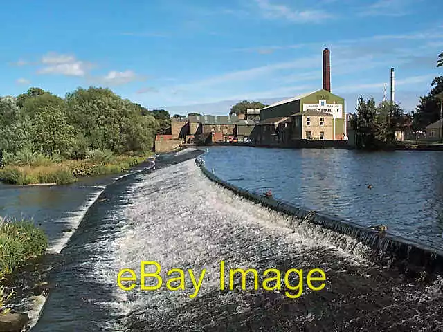 Photo 6x4 Weir on the River Wharfe at Otley Otley/SE2045 Eastward view a c2005