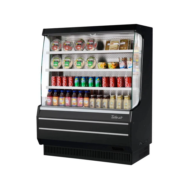 Turbo Air TOM-50MW(B)-N 50" Vertical Open Display Merchandiser