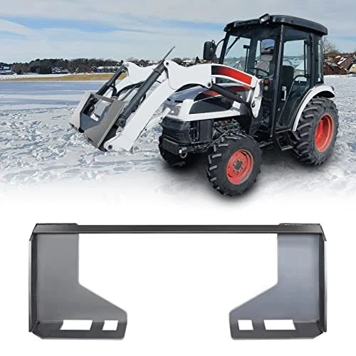 MAHLER GATES 5/16" Skid Steer Attachment Plate Heavy Duty Quick Attach Plate ...