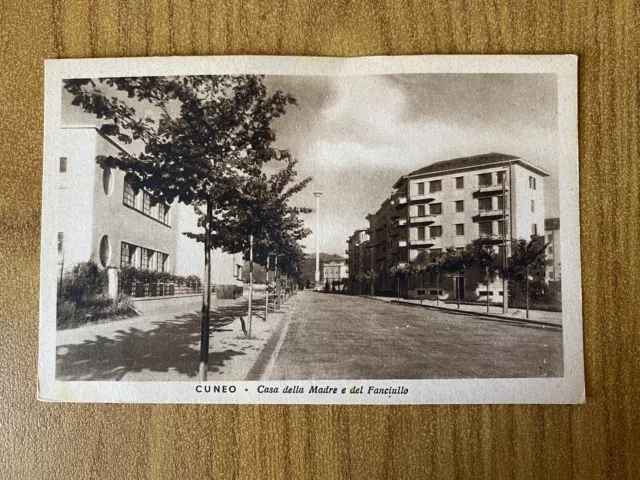 Cartolina Cuneo Casa Della Madre E Del Fanciullo Non Viaggiata Bc