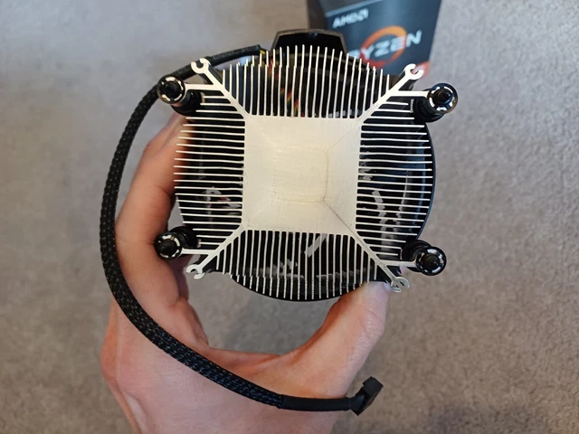 5000 Rpm Cpu Fans AMD RYZEN 5 5000 Series Processor CPU Fan Cooler (No CPU - Fan only ...
