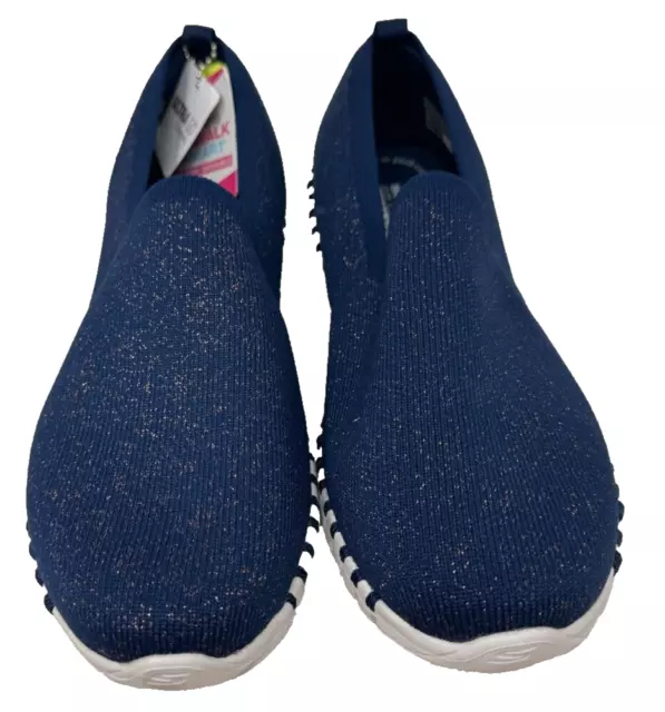 Skechers Women's GO WALK Smart Oracle Shoes Navy/Sparkle #124297 Size:8.5 73M 2