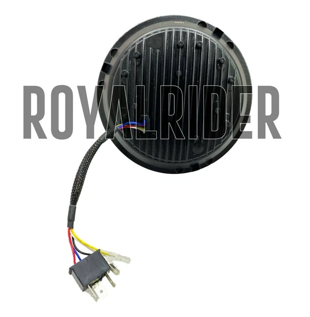 ROYAL ENFIELD HIMALAYA BS4 & BS6 7'' LED Headlight With Outer Edge £78.
