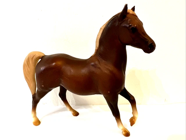 Vintage 1970's Breyer Chalky Classic Arabian Horse Stallion 7.5" x 7.5" USA Mark