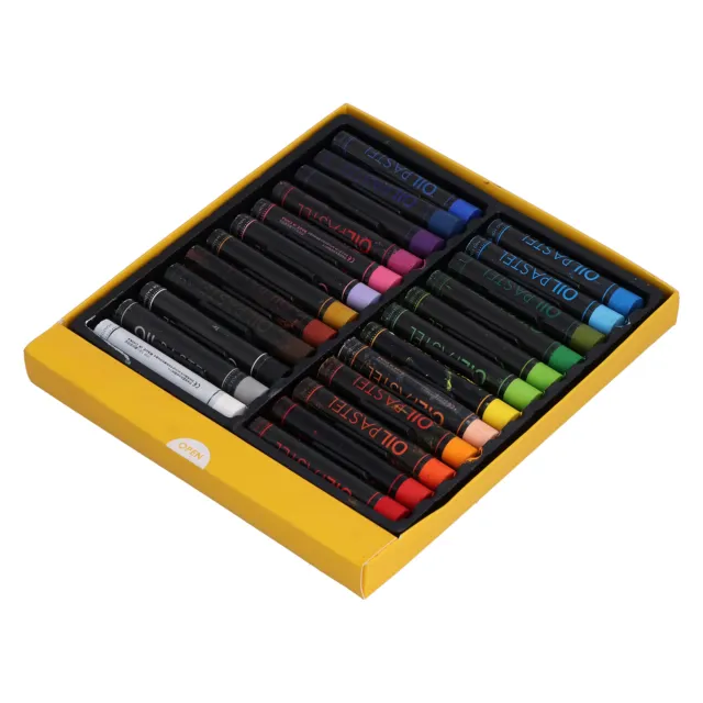 Crayola Oil Pastels; Art Tools; 28 ct; Bright, Bold Opaque Colors; Jumbo  Size; Hexagonal Shape…