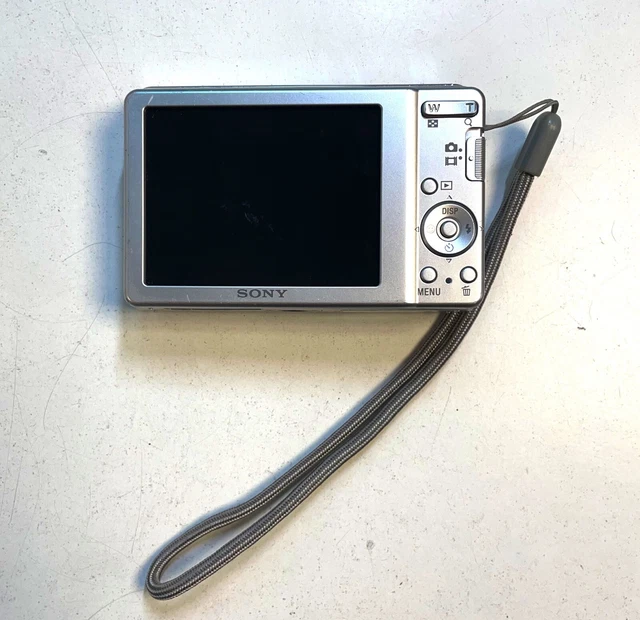 Sony Digital Camera DSC-S2100 Silver Cyber Shot 12.1 MP. Read!