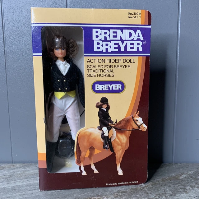 NIB Brenda Breyer Show Jumping Doll,Frock Coat,Bowler Hat,Pants,Boots,Crop #510