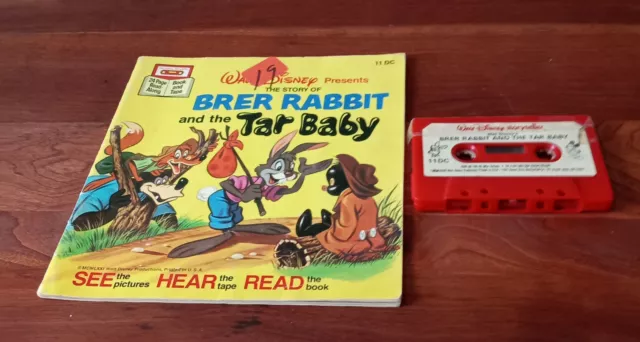 Brer Rabbit and the Tar Baby Read Along Book and Cassette Tape