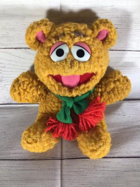 Vintage 1987 Jim Henson's Muppet Babies Baby Fozzy Bear Plush  Stuffed Animal