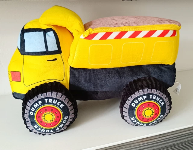 Plush dump truck hot sale