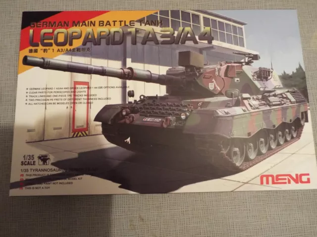 Meng Bausatz Ts-007 Leopard 1 A 3/3/A4  Panzer   #  1;35