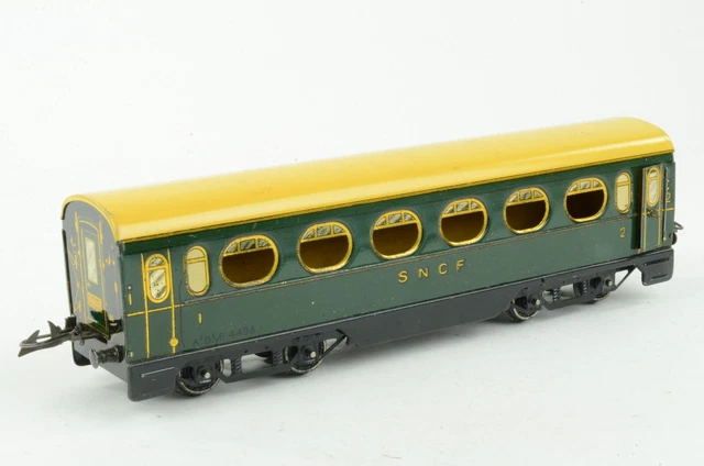 Locomotive HORNBY O 221 Nord, Acier Embouti, Années 1930, Couleur Marron