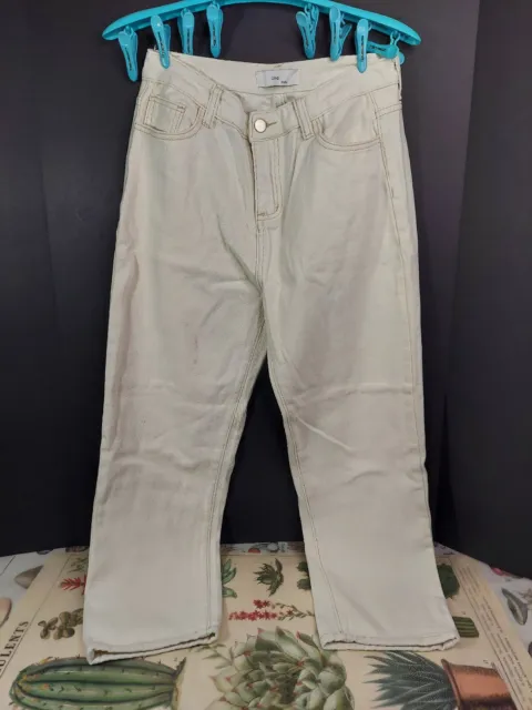 Womens White Jeans Size W28 Zing Studio