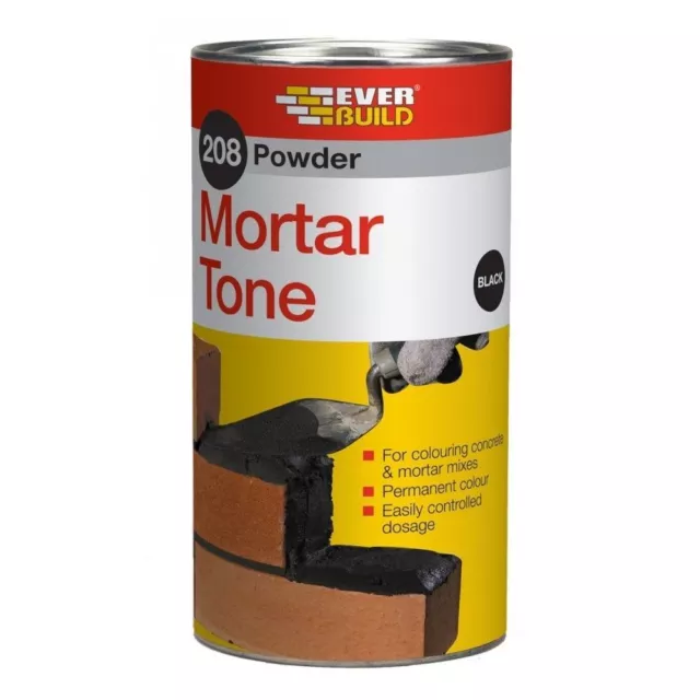 Everbuild 208 Powder Mortar Tone 1Kg Cement Dye Powder Colour Mortar Brick