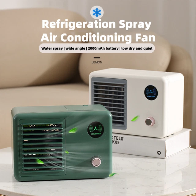 2021 New Style Portable Mini Air Cooler USB Removable Air Conditioning Fan