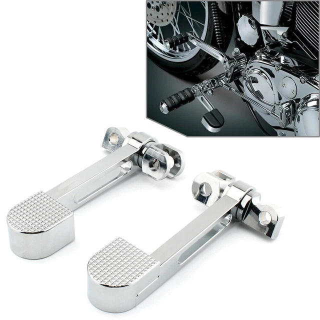 Pioli poggiapiedi tacco stirrup per Harley Sportster XL 883 1200 Softail FXWG po