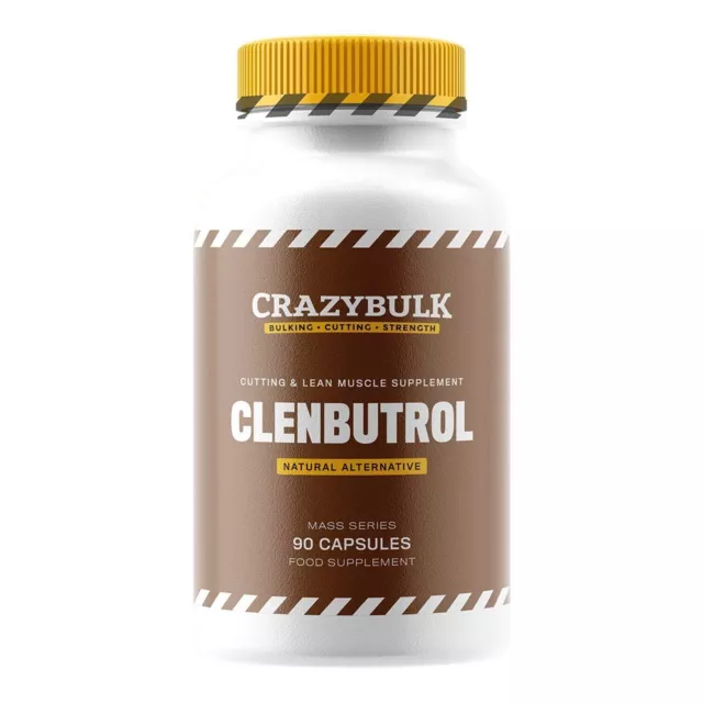 CrazyBulk CLENBUTROL -90 Capsules COUPE ET MUSCLE MAIGRE Supplément MUSCULAIRE