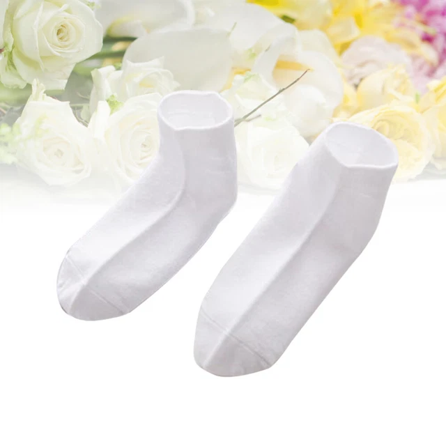 16 paia unisex bambino bambini calzini di cotone di colore solido calzini 11