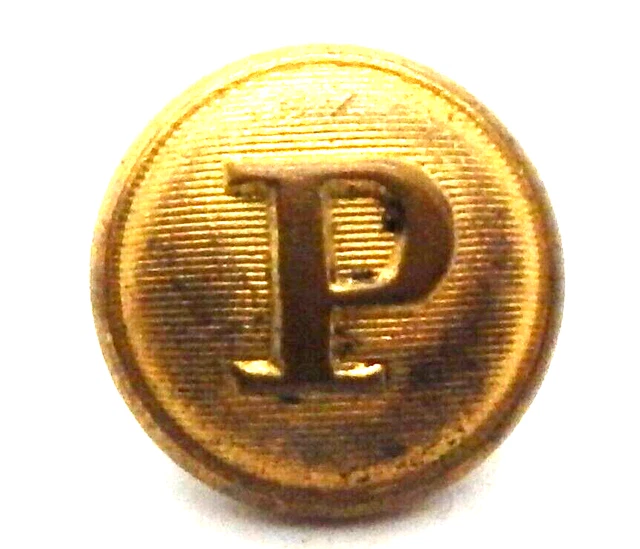 Small Pullman Porter Uniform Button Circa 1930 - Scovill Manufacturing Co.