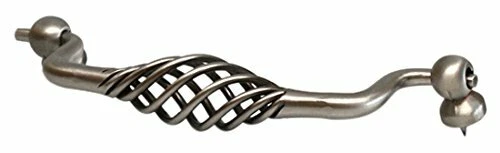 kitchen cabinet handle - Pulls - Knobs Bird Cage -  brushed nickel 5 7/8" ( 50 )