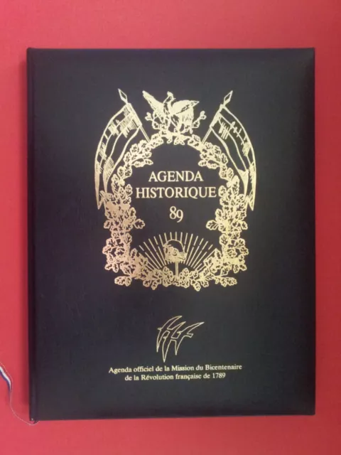 AGENDA HISTORIQUE 89 Agenda Neuf Illustré Papier Ivoire Edition limitée