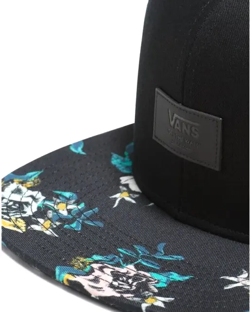 VANS Allover It Sombrero con Visera Piso Gorra Ajustable Negro 3