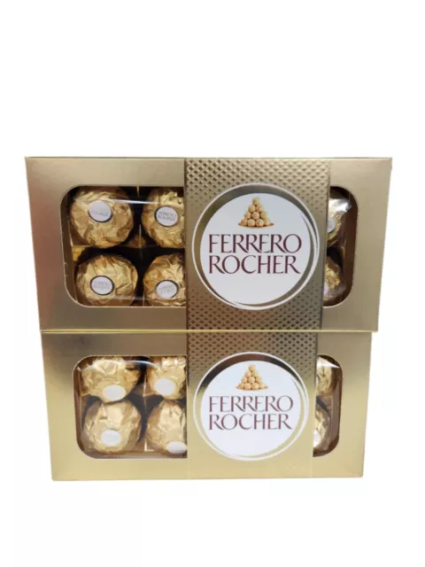 Luxury Ferrero Rocher Chocolates 100g 8-Piece Pack OF 2 Sweet Christmas Delights