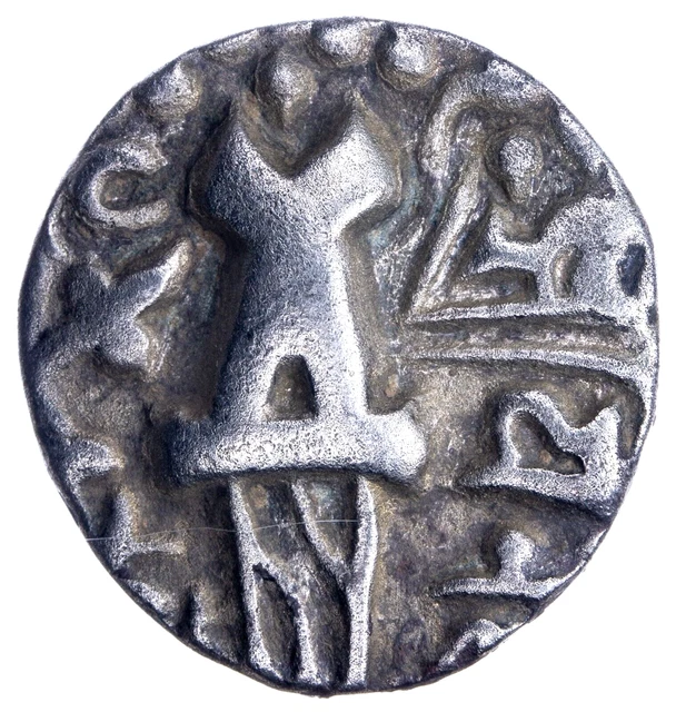 India Jammu & Kashmir Yinayaditya 5th Cen AD Electrum Stater Mitch-3656