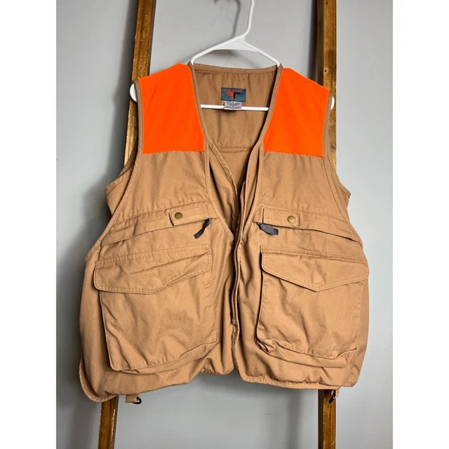 VINTAGE HUNTING VEST By Fieldteq Mens Medium Numerous Pockets