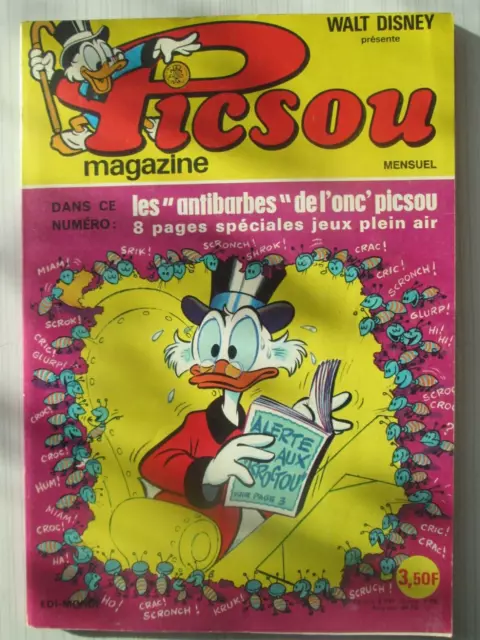 Picsou Magazine N°42 Annee 1975