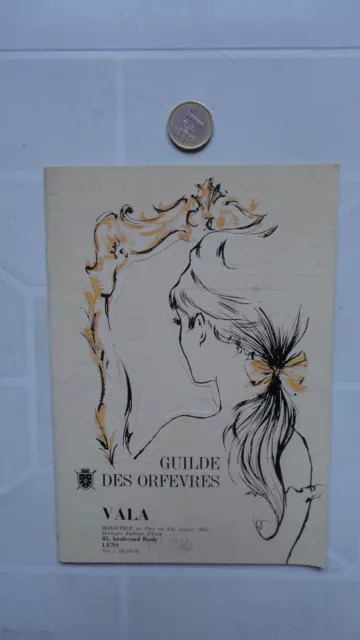 Catalogue Orfevrerie Joaillerie Claude Vala 1966 Montre Guilde Des Orfevres