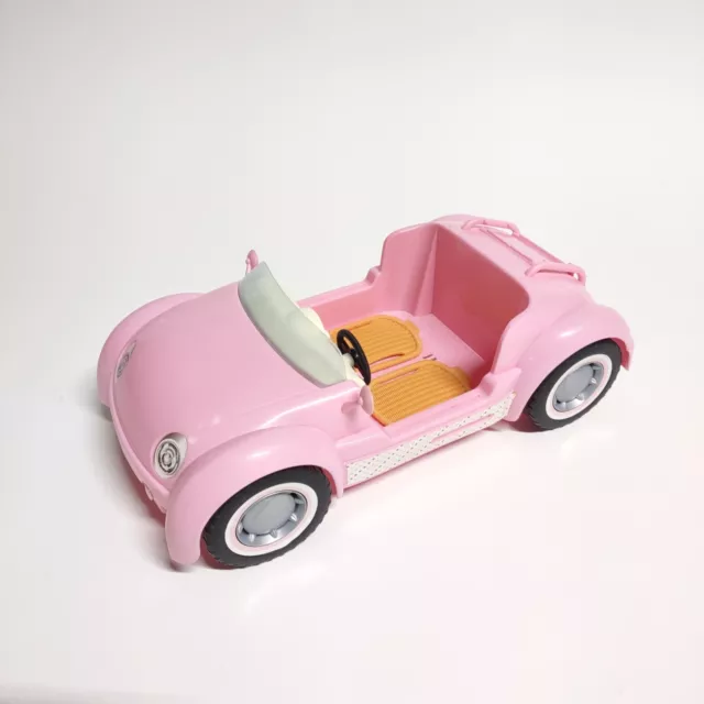 Mattel Barbie Beach Glam Cruiser Pink Convertible Sports Car  2006