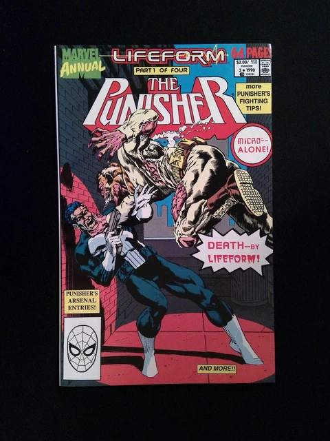 Punisher Annual #3 (2ND SERIES) MARVEL Comics 1990 NM