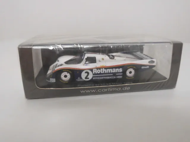 Porsche 962C "Rothmans / 3Rd 24H Le Mans 1985" #2 1:43 Spark (Signiert)