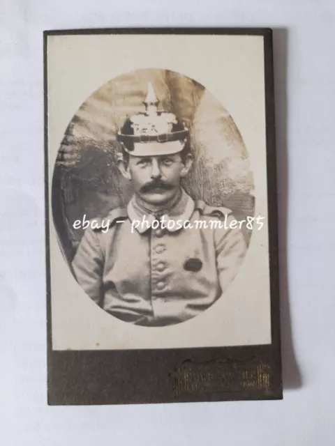 CdV Tiengen Soldat Pickelhaube Orden Offizier Waldshut Freiburg Klettgau Bächle