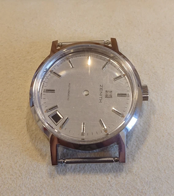 Zenith Automatic, Cassa, Quadrante, Vetro, Lancette E Corona Nos!